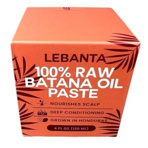 Lebanta Raw Unrefined Cold Processed Batana Oil